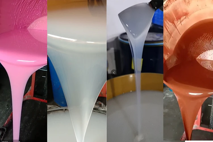 Mold silicone liquid platinum silicone rubber for epoxy resin ab glue crafts molds