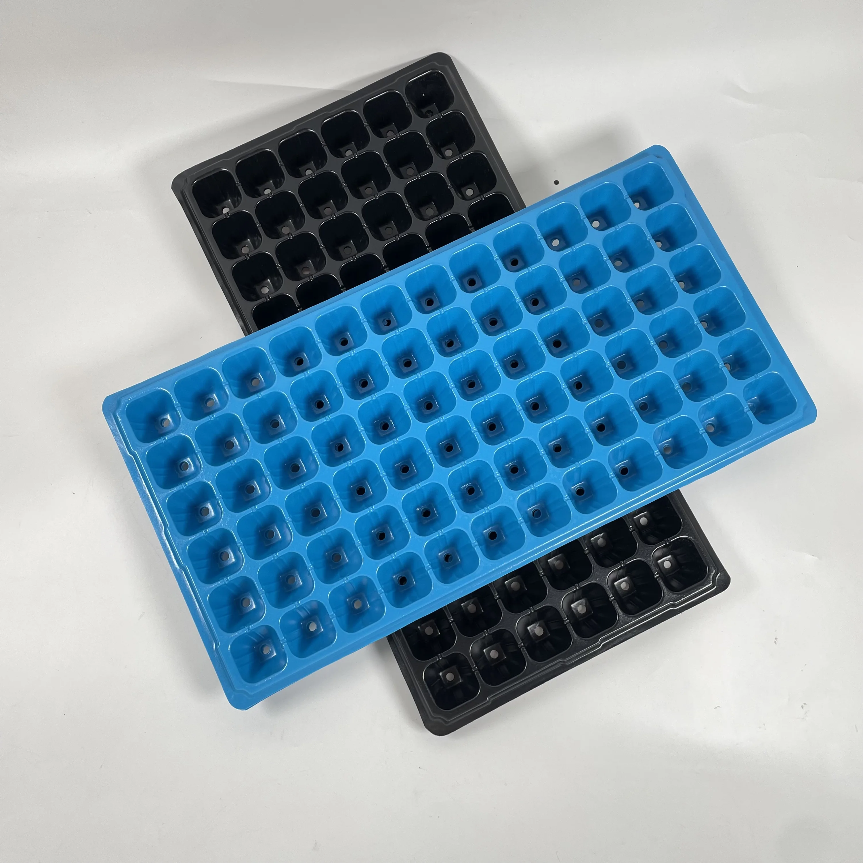 Wholesale 50 Cells PET Plastic garden propagation tray plant seedling