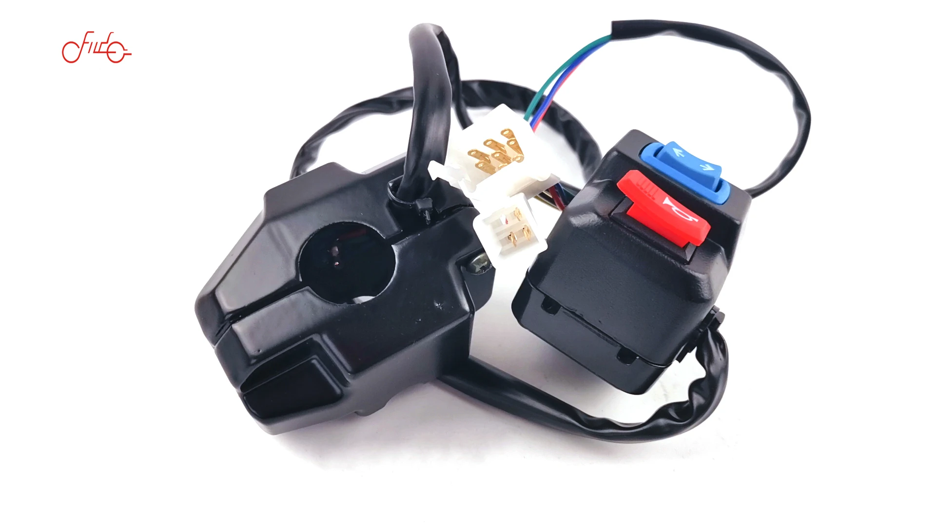 22mm Universal Motorcycle Handlebar Switch Headlight Turn Signal Light Horn On/Off Switch Assembly