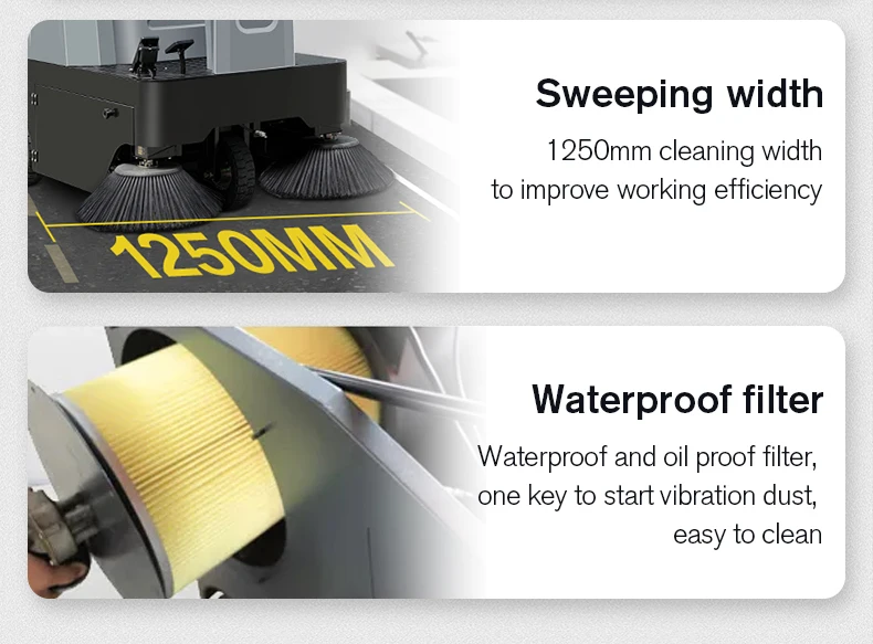 Hot Sale Factory Price Electric Battery Sweeper