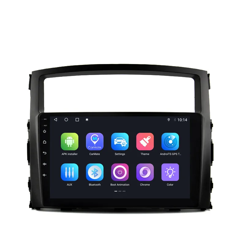 TS10 6G + 128G Android 10,0 dvd-плеер для Mitsubishi Pajero 2006-2020 8 core Wifi Автомобильный GPS навигации
