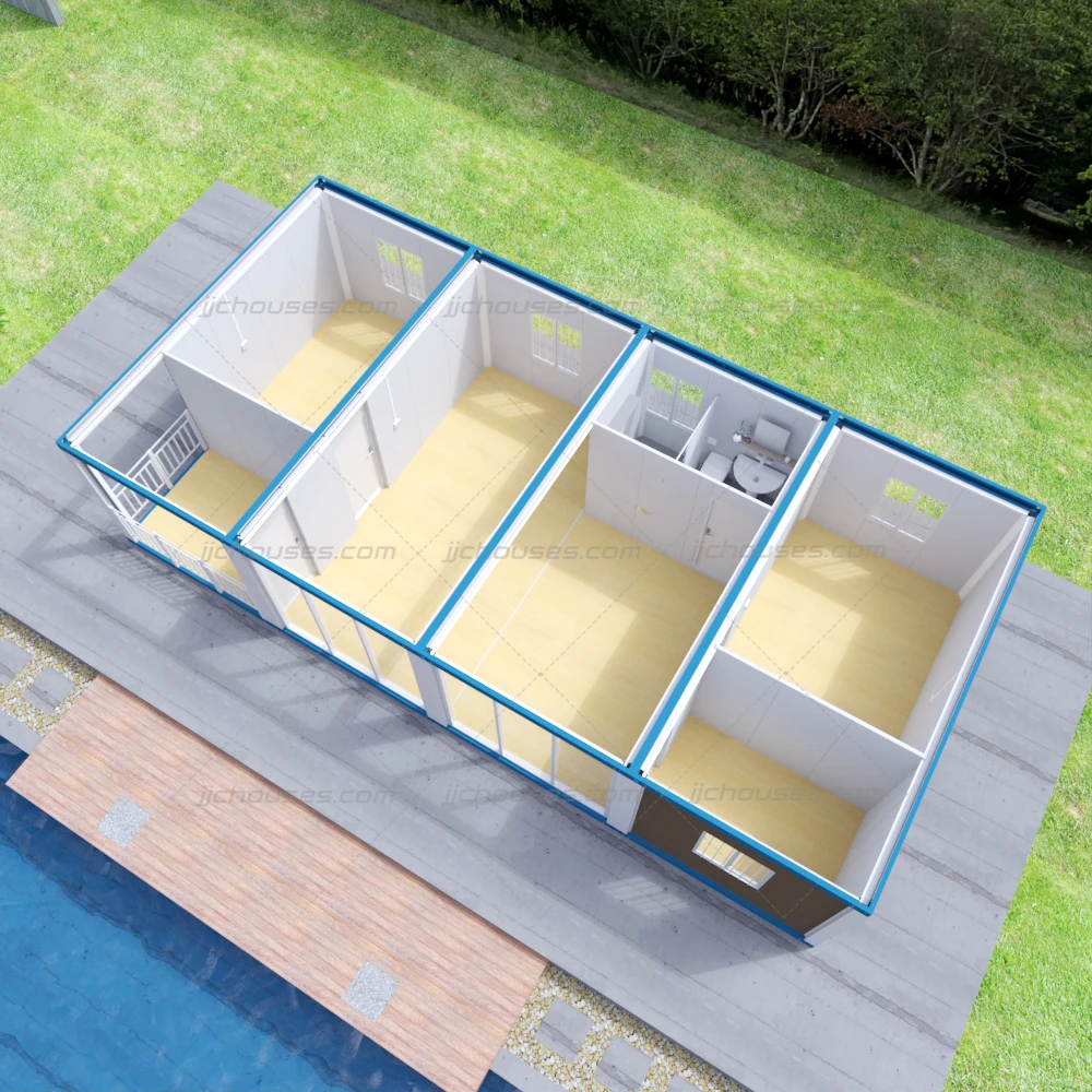 portable container homes for sale,Assemble prefab 4 bedroom container home house casa contenedor de 40 pies
