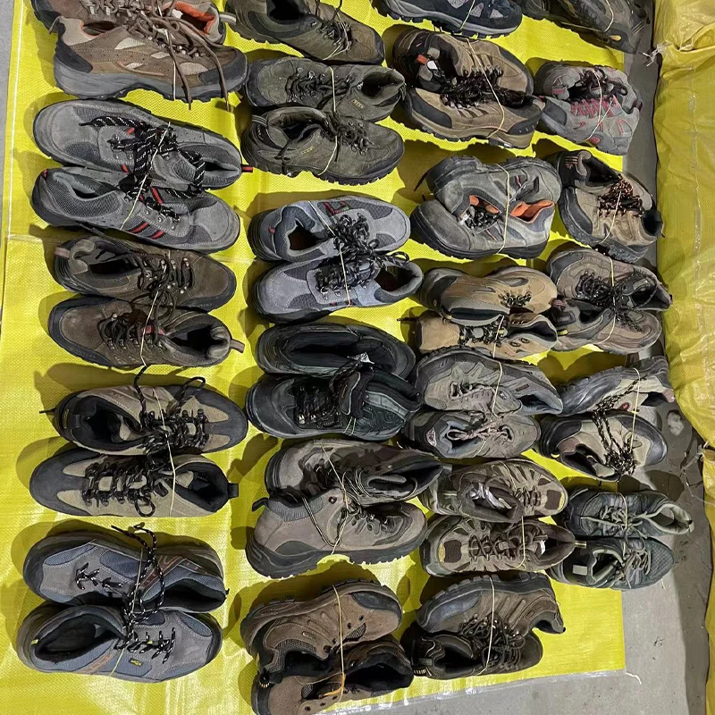 hiking shoes outdoor second hand first grade bale of used sneakers for men