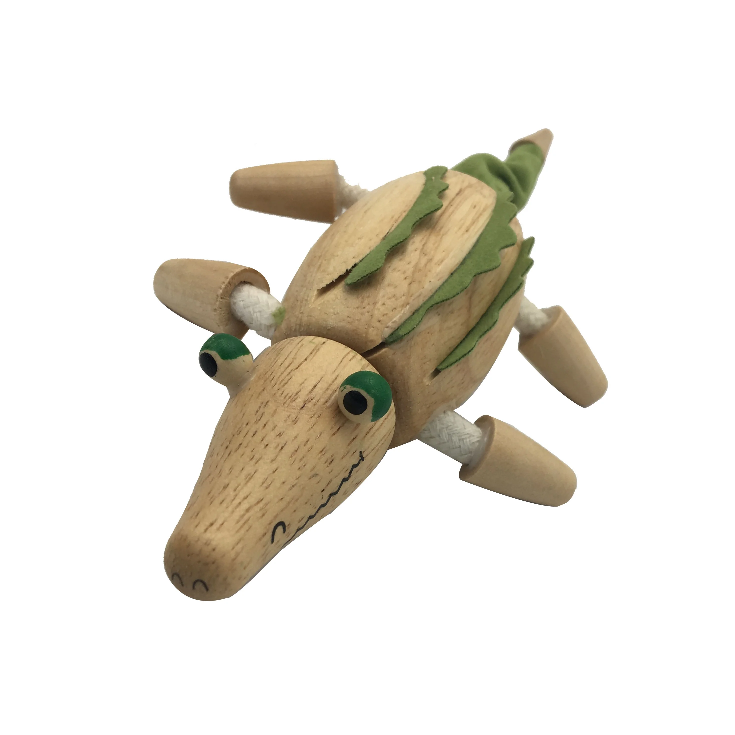 C02200 Farm and Jungle for Kids Fun Montessori Smooth Natural Zoo Toys Wood Toddler Animal Toys for Girls and Boys