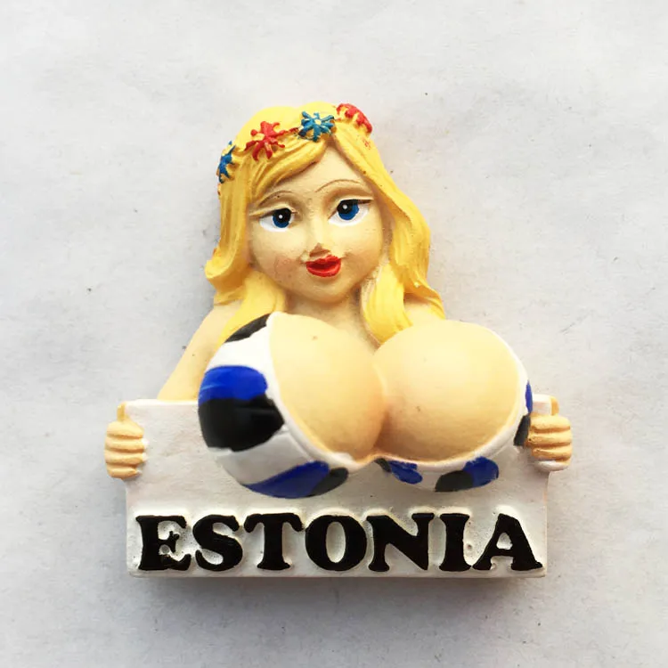 Factory Wholesale 3D Resin Fridge Magnet