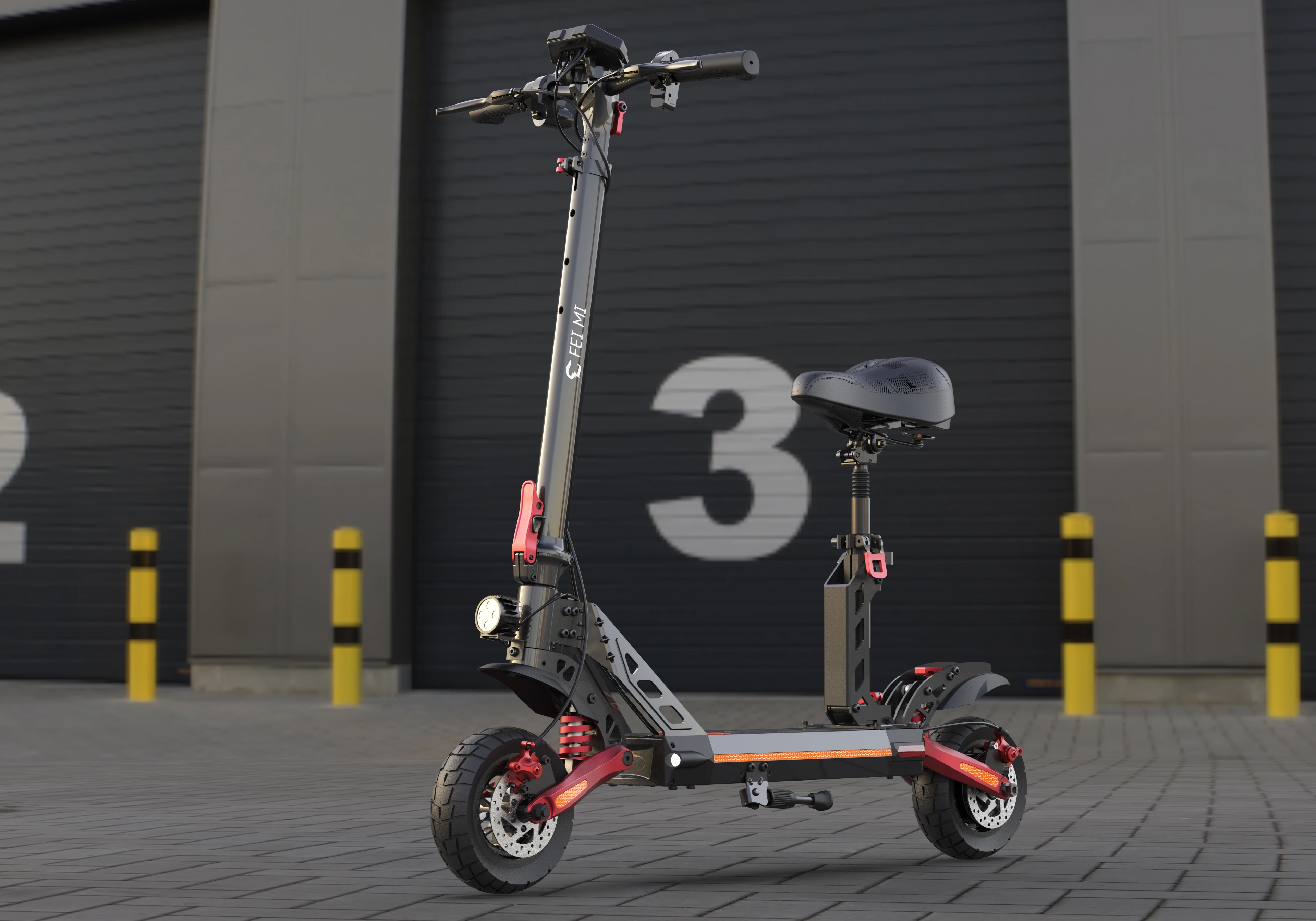 Skuter Fat Tire Electric Scooter 3000w 5000w Unigogo 8.5 Inch 36v 350w Water 2019 Sit Scoter Electric Scooter Adults 2000w