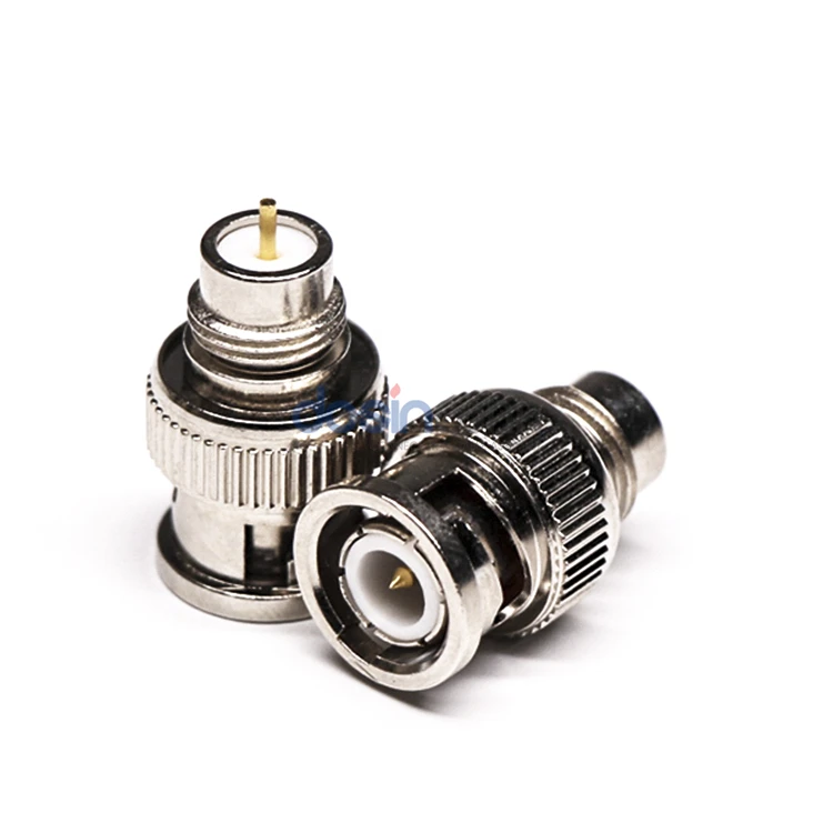 BNC Straight Plug Male Connector Manufacturer 50ohm Nickel Copper Stainless Steel RF BNC Connector