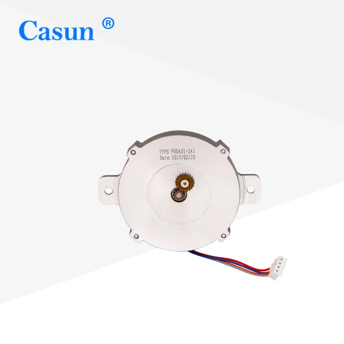 High Speed 1.8 Degree NEMA 23 Feeder Stepper Motor Hybrid with Pinion Ultra-thin 57SHY4001-2A 57x9.6mm 60mn.m CN;GUA Casun 0.8A