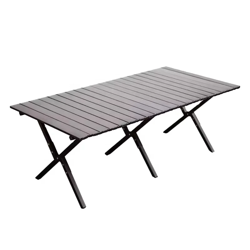 High Quality Portable Garden BBQ Camping Picnic Making Folding Outdoor Egg Roll Table Table