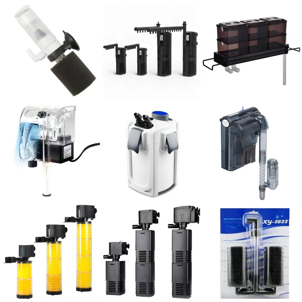 Top Seller Fish Tank Aquarium Forced Filtration Filter Hang On Aquarium Filter