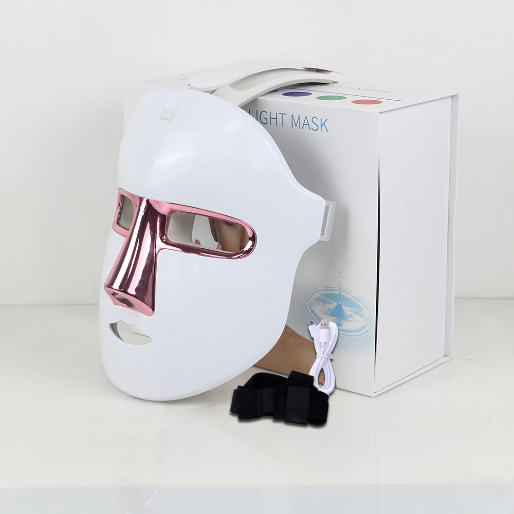 Led mask phton light facial led light face mask 7 colors