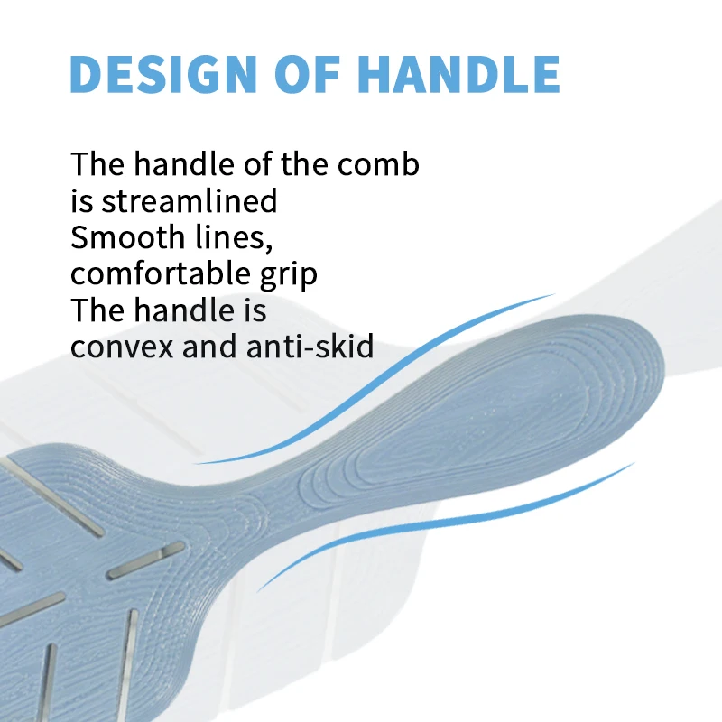 new arrivals Leaf Shape Detangling Hair Brush Wet Dry Hairdressing Styling Hair brush with Nylon Teeth cepillo para el cabello