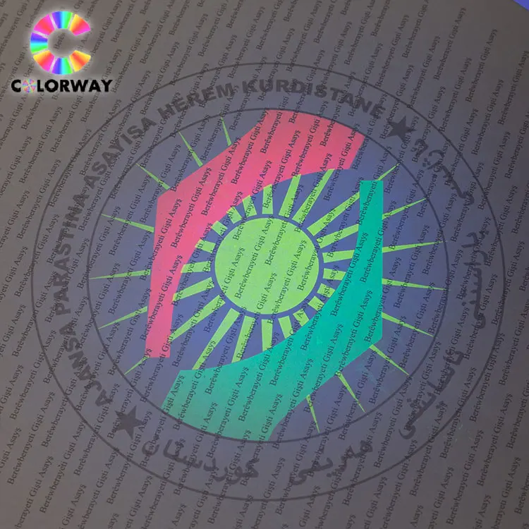 Watermark uv visible invisible fiber bond paper hologram anti-counterfeiting certificate document security ticket paper printing