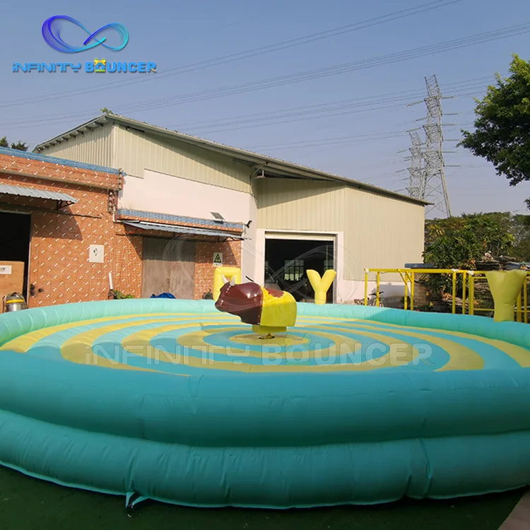 2024 Customized Commercial Inflatable Sport Game Mechanical Rodeo Bull Penis Inflatable Bull Ride Inflatable Bullfighting Game