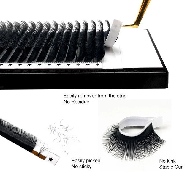 
Professional OEM Private Label Eyelash Extension Kit/Starter Practice Lash Kit accessories tray eyelash extension set 