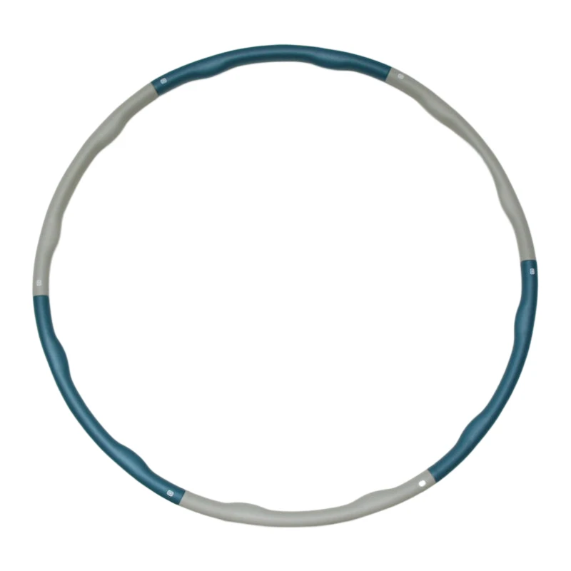 Factory wholesale Customized Environment Foam fitness hula  ring and hoop with  massage function