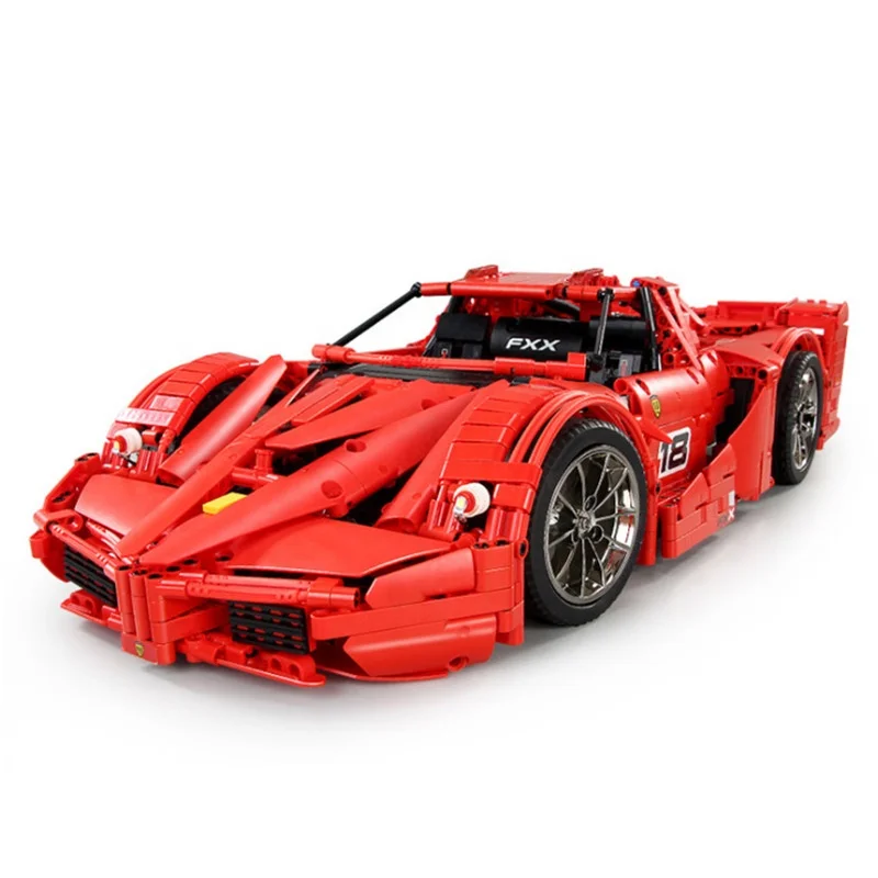 
1:8 Multichannel FXX18 Sports Car Mould King 13085 DIY Educational Toy Birthday Gifts Block Toys Plastic Building Block Sets 