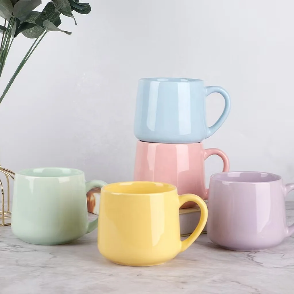 Various Styles Of Diy Mugs New Bone China Mugs Coffee Cups Ceramic White Custom Logo Printed Coffee Cups