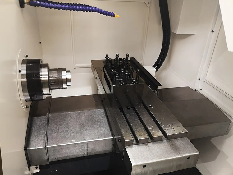 TS 40G high quality good price linear guide horizontal CNC lathe