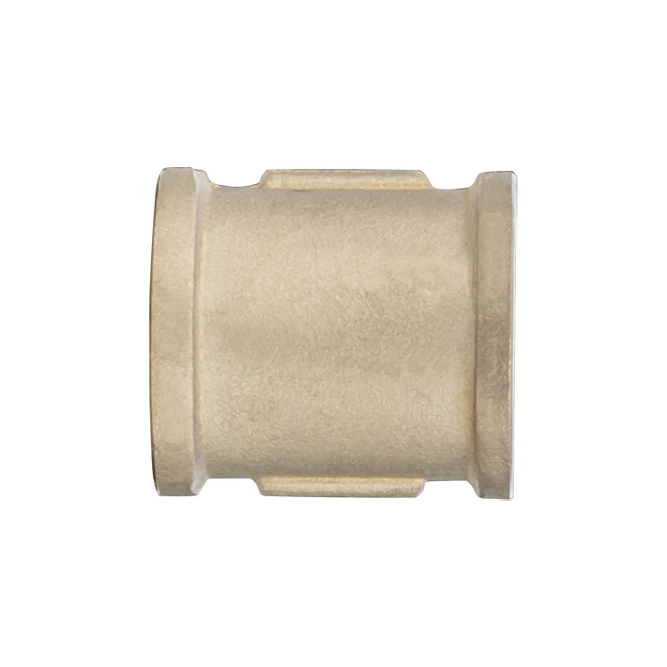 TMOK 1/2-1inch Brass Pipe Fitting Equal Reducer Straight Connector Coupling Socket Sleeve