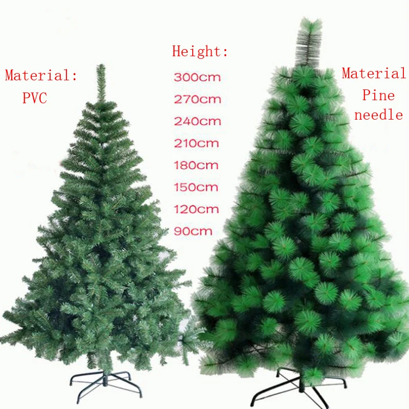 
High Quality PVC Christmas Tree 40 inches Pine Needle Xmas Tree Festival Decoration Home Ornament 