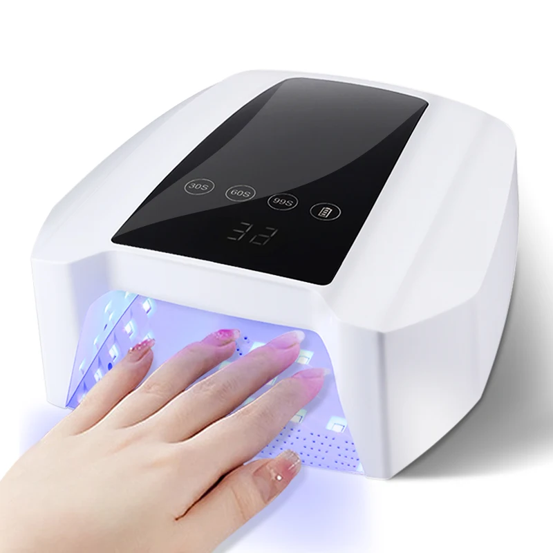 Factory 72W Wireless Rechargeable Portable Gel Dryer Light Nails Machine LED UV Nail Lamp