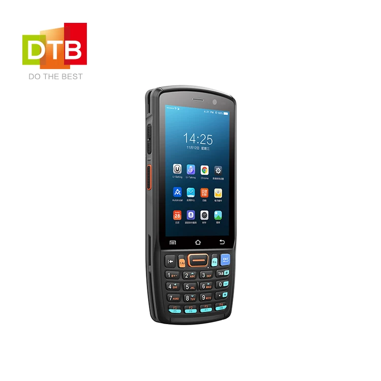 DT40 2GB RAM 16GB ROM IP67 NFC WiFi 4G Android 9.0 Collector Handheld