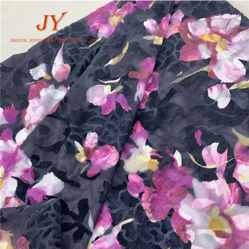 
Viscose Fabric Knit Nylon Wholesale Offer printed burnout velvet fabric China Rayon Technics Style 