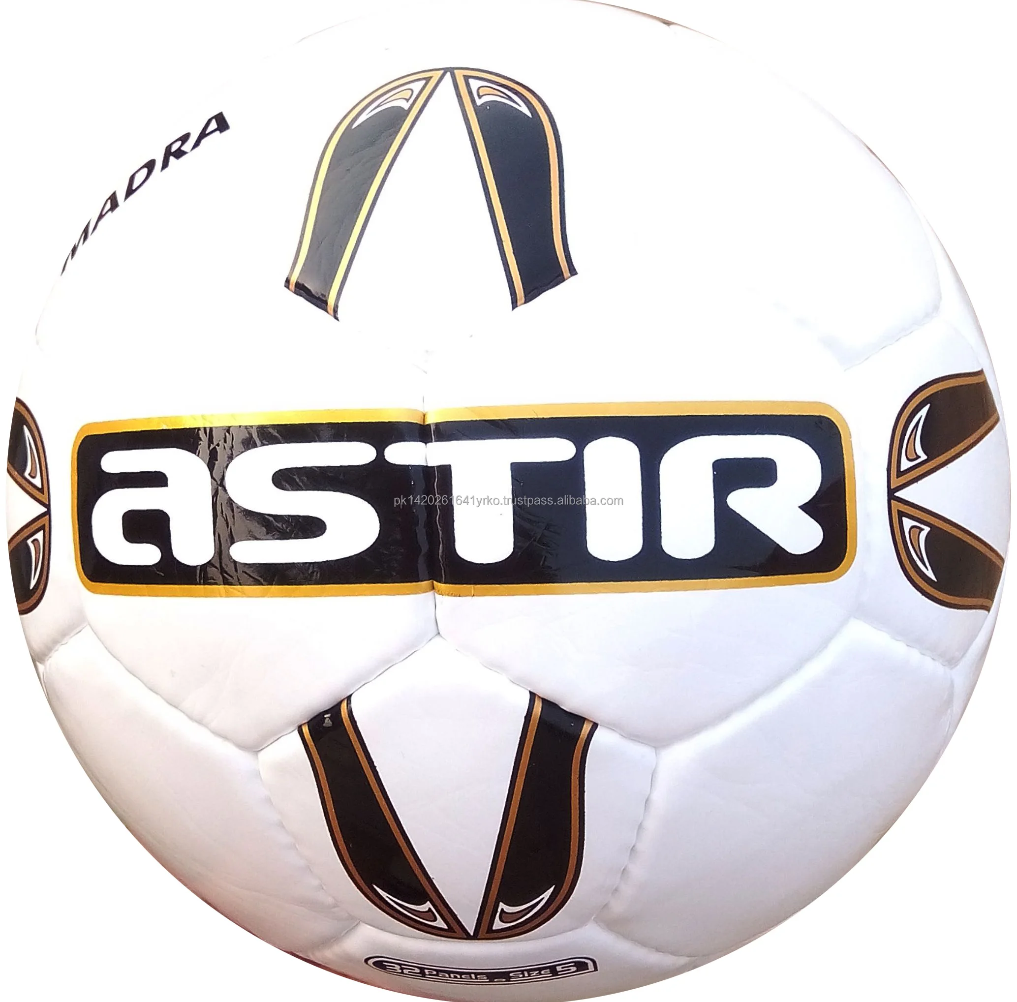 
Soccer Ball Training Custom LOGO Football Astir Thunder White Ball 