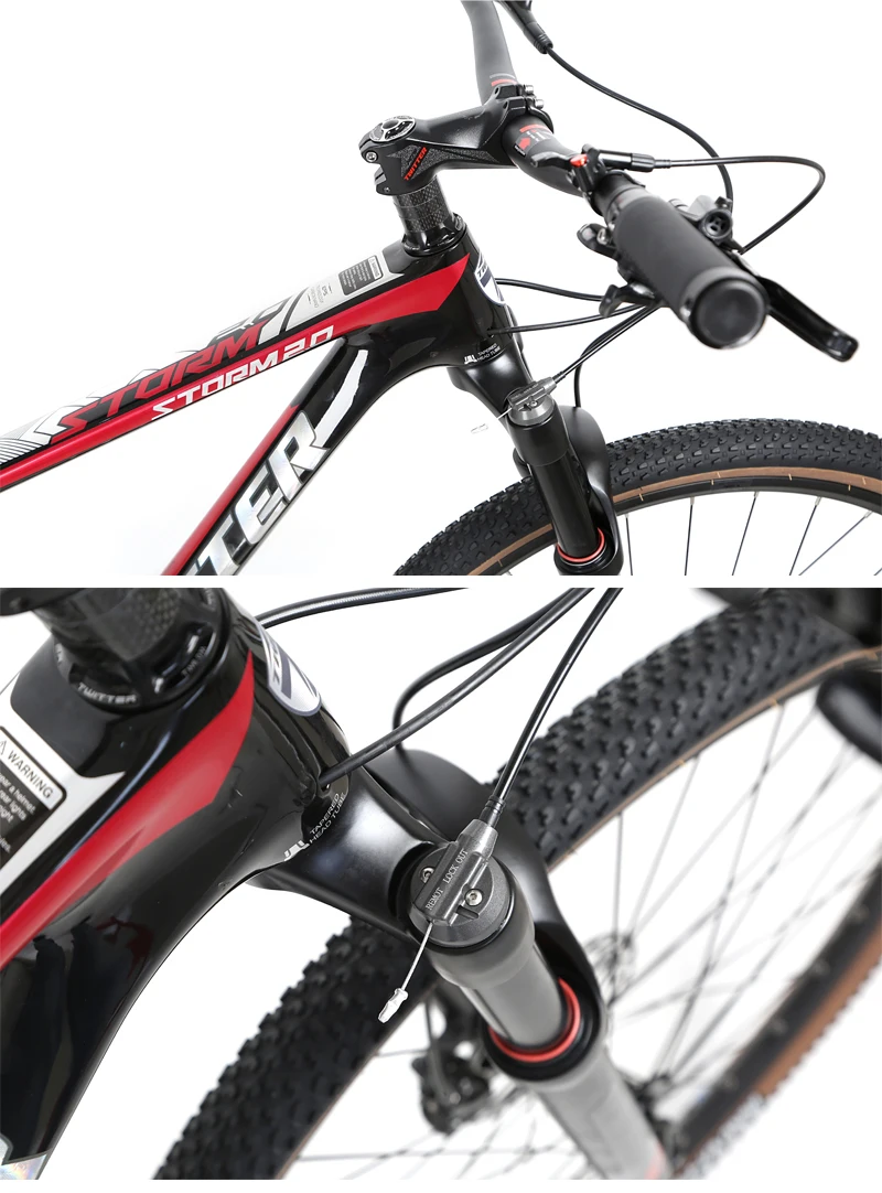 China bicycle factory STORM2.0 bicicleta carbono M6100 12 speed 27.5 29er carbon bike mtb