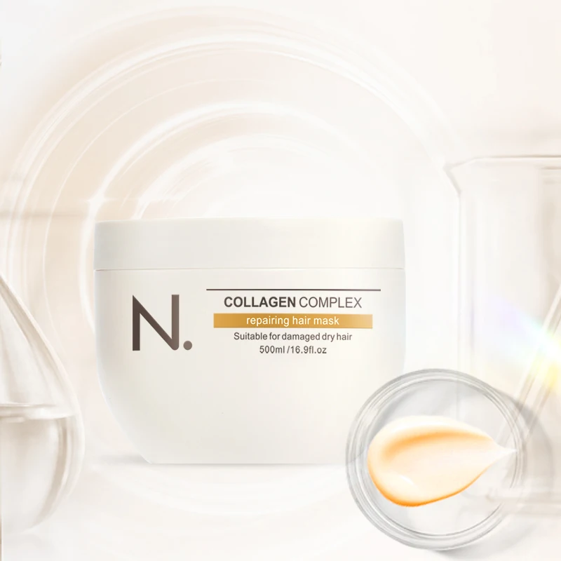 Smooth Hair Care Vegan Purple Mask Nourishing Organic Hydrating Argan Oil Coconut Hair Treatment Blond Hair Mask