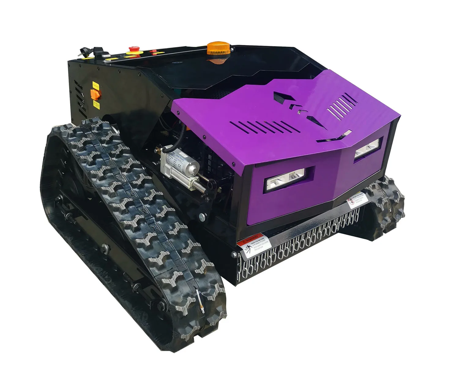 Upgrade Multifunctional Gasoline Engine Power Automatic Remote Control Slope Lawn Mower Robot Weeding Machine