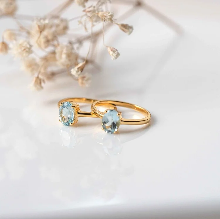 Classic 925 sterling silver oval cut rainbow diamond women red cubic zirconia rings