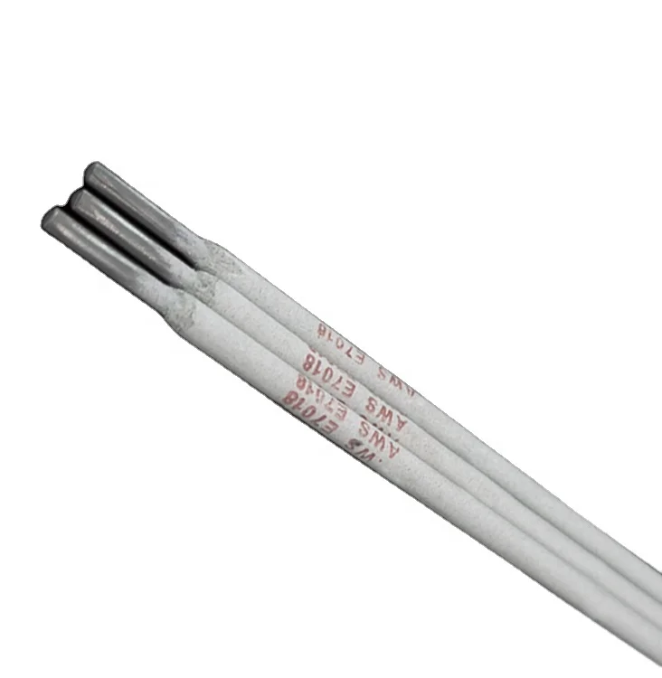 Factory supplying iron powder low carbon steel welding electrode/ rod aws e7018 for welding in China