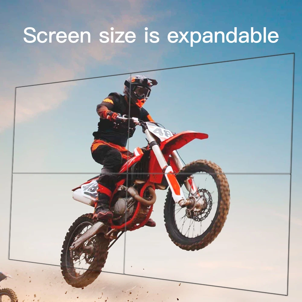 55 Inches OLED Transparent Touch screen Display Monitor Advertising Digital Signage Display