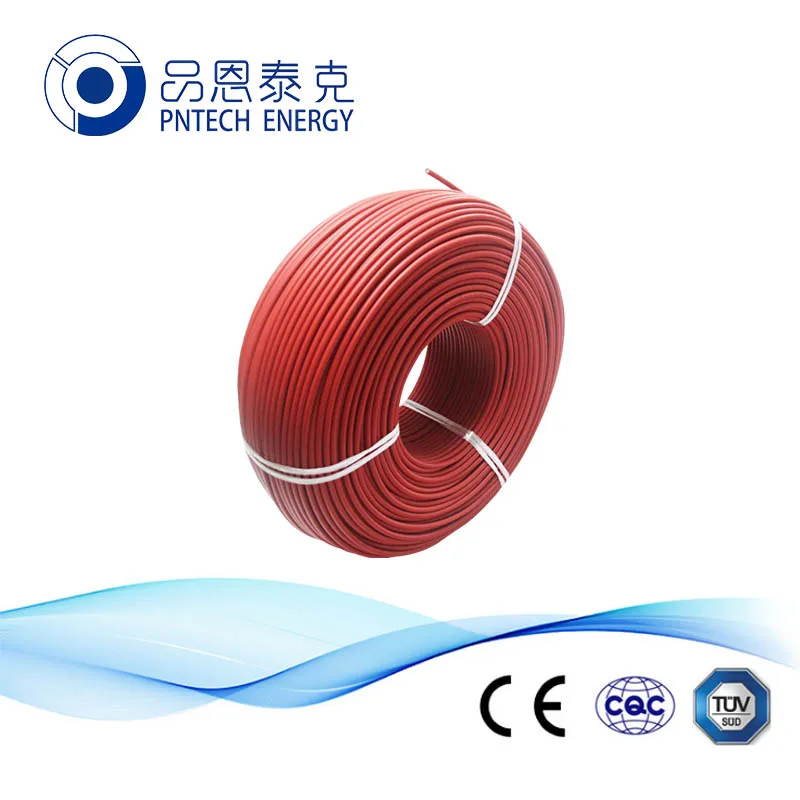 TUV EN50618 4 мм2 1500 В Красный Черный XLPE DC солнечный PV кабель