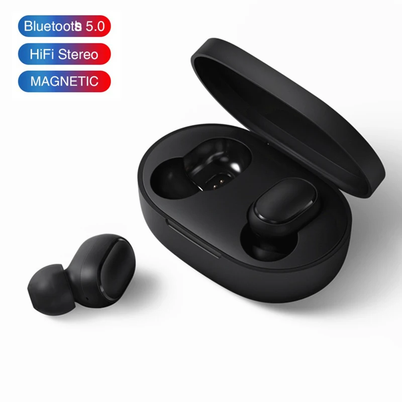 A6S TWS Wireless Headsets Earphones PK XM Redmi Airdots Headsets Noise Cancelling Earbuds for All Smart Phone