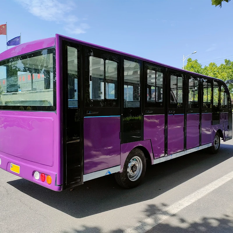 2022New Electric Sightseeing Car 23 Seats Sightseeing Bus For Sale
