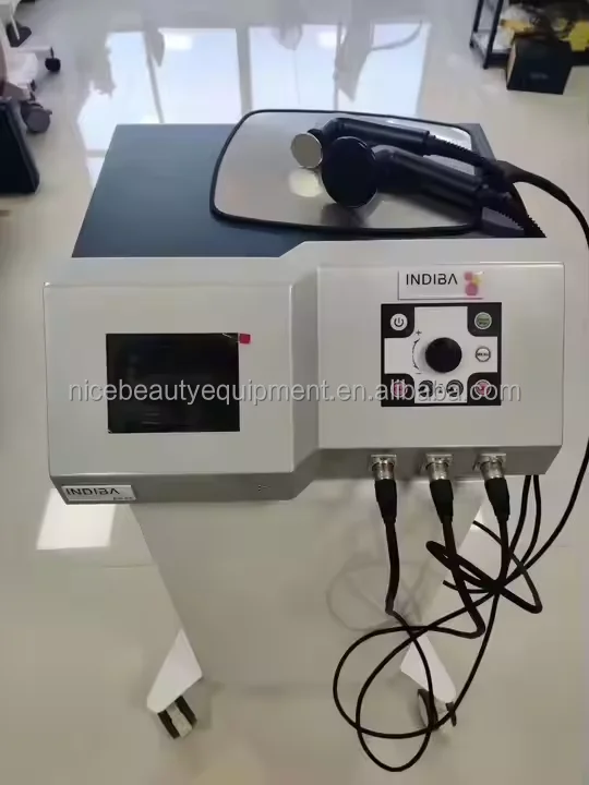 INDIBA Body Care 448K Tecar Therapy Indiba RET CET RF Facial Lifting Beauty  Diatermia Equipment