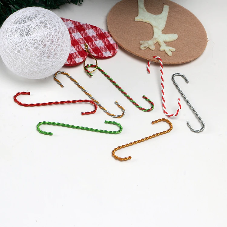 Xmas Tree Ornament Ball Mini Metal S Shape Hook Christmas Ornament Hooks Holiday Decoration Metal Hook