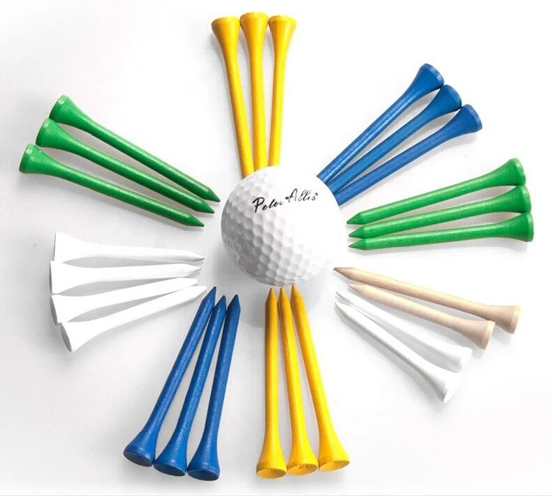 70 мм 2 3/4 дюйма дешевые деревянные Гольфы профессиональные Прочные натуральные деревянные