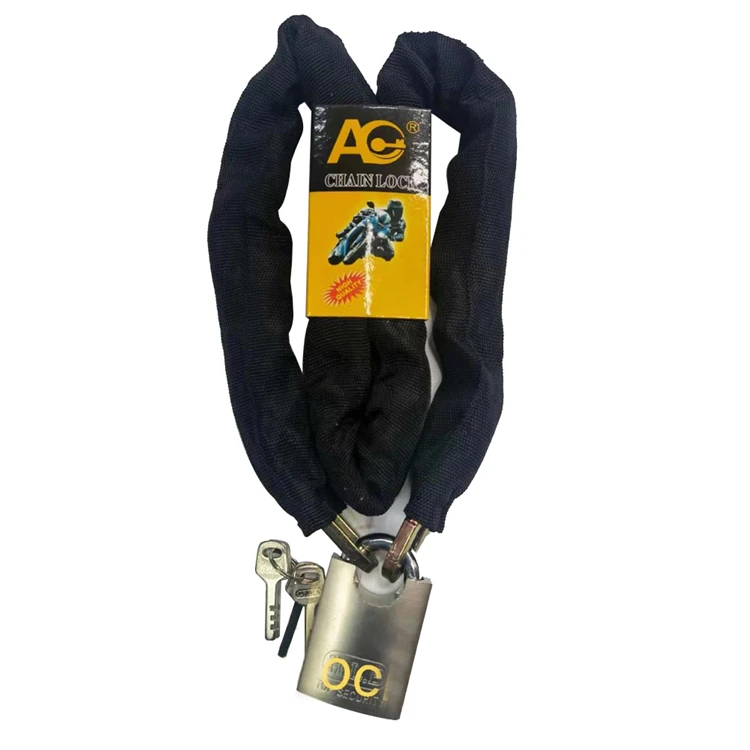 Wholesale fashionable chain padlock durable chain lock cloth chain lock