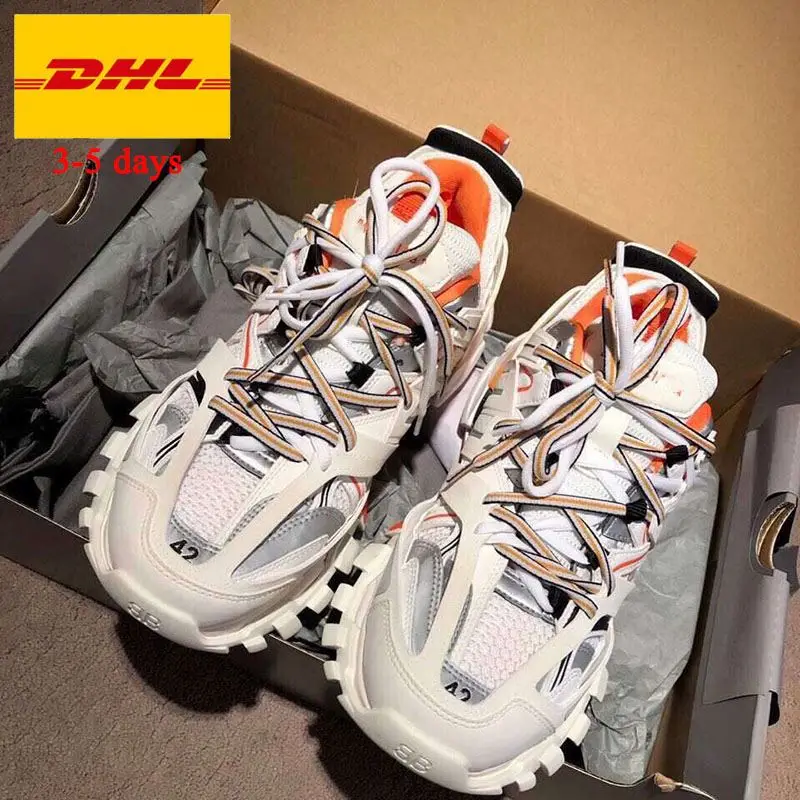 Trendy High OG Quality Putian Luxury Sneakers Shoe Balanciaga Track 3.0 Sports Shoes For Men And Women