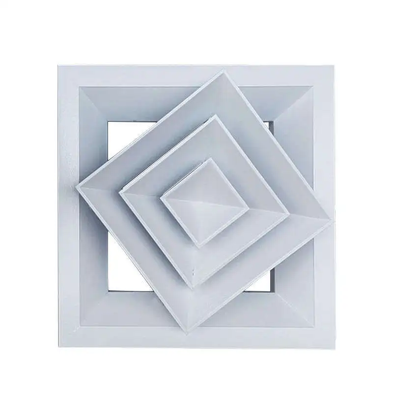 Discount aluminum alloy ceiling directional square air diffuser