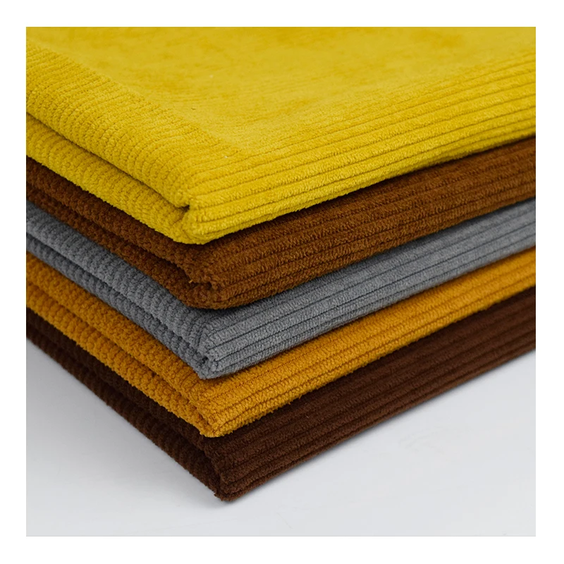 
8 pit elastic drawn corduroy fabric 
