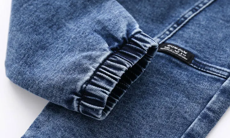 
Straight Elastic Denim Pants Jeans Trousers boys fashion pants 