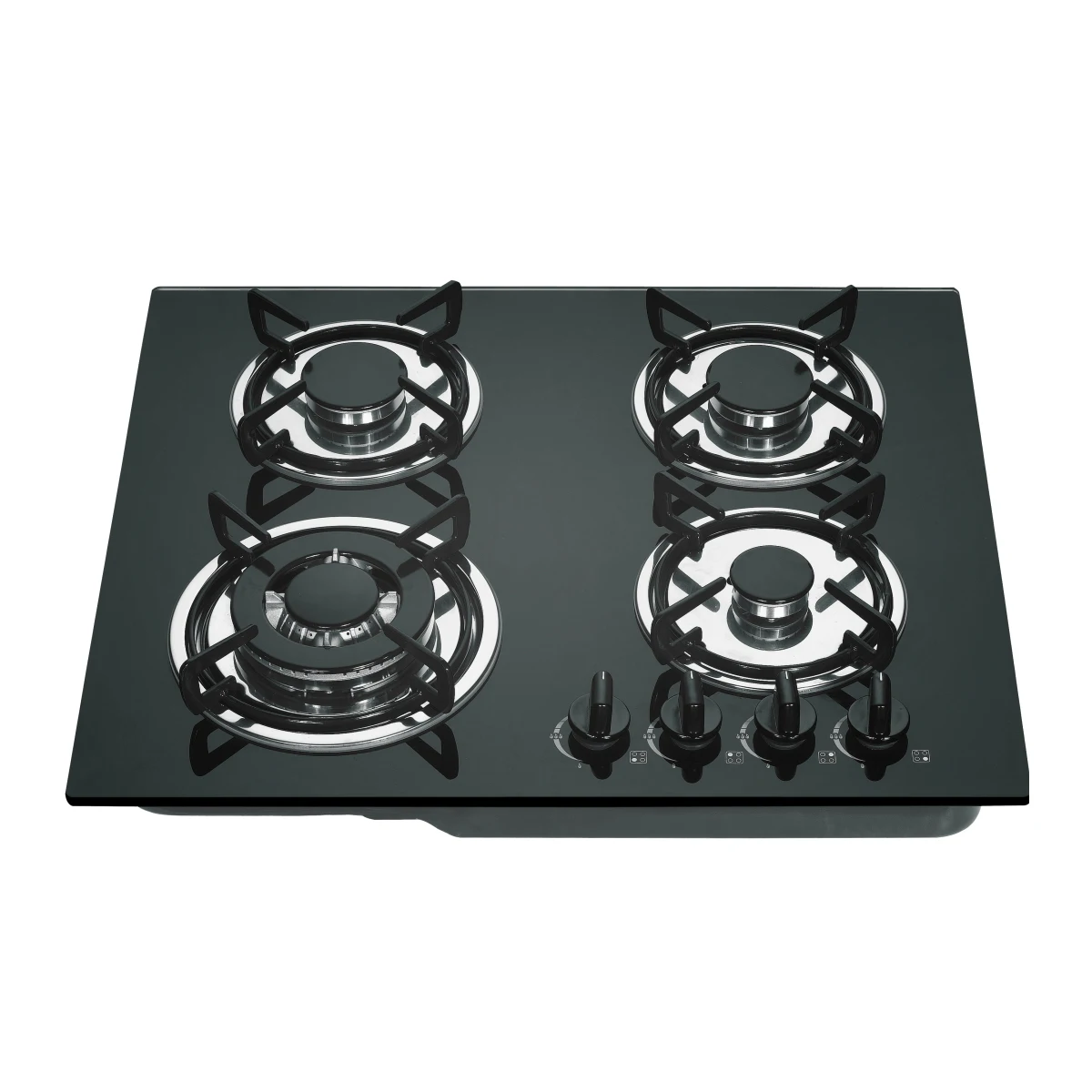 1.5V battery ignition gas stove Hotel apartment home high-grade tempered glass panel gas appliances