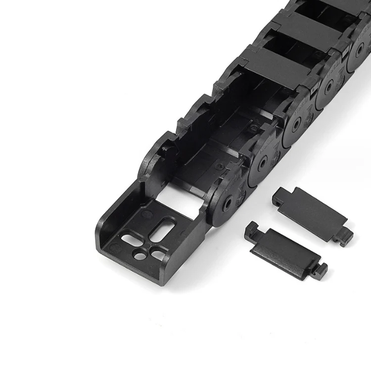 25X70 R55 plastic flexible cable carrier tray carrier for laser machine craving machine track drag cha jflo cable chainin