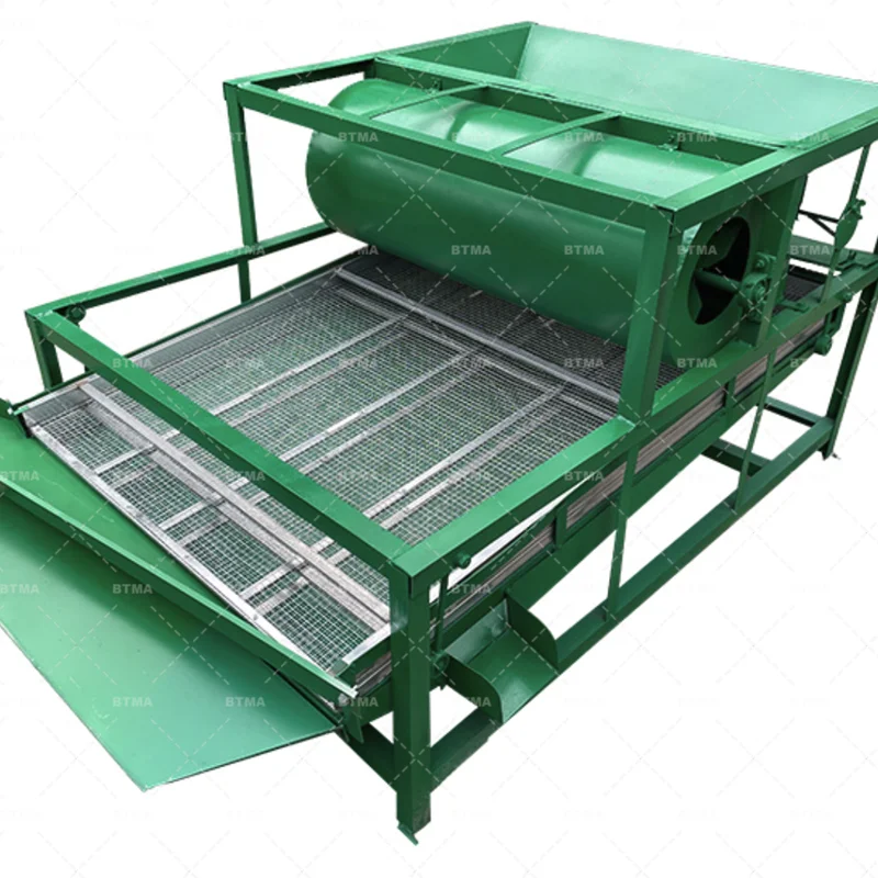 BTMA Peanut destoner combined cleaner and destoner 800 kg/h peanut stone removing machine for bean destoner