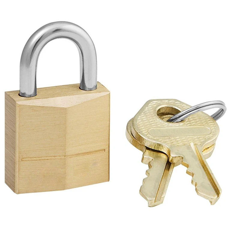 
gladiator high quality heavy brass cylinder doble cierre brass padlock 
